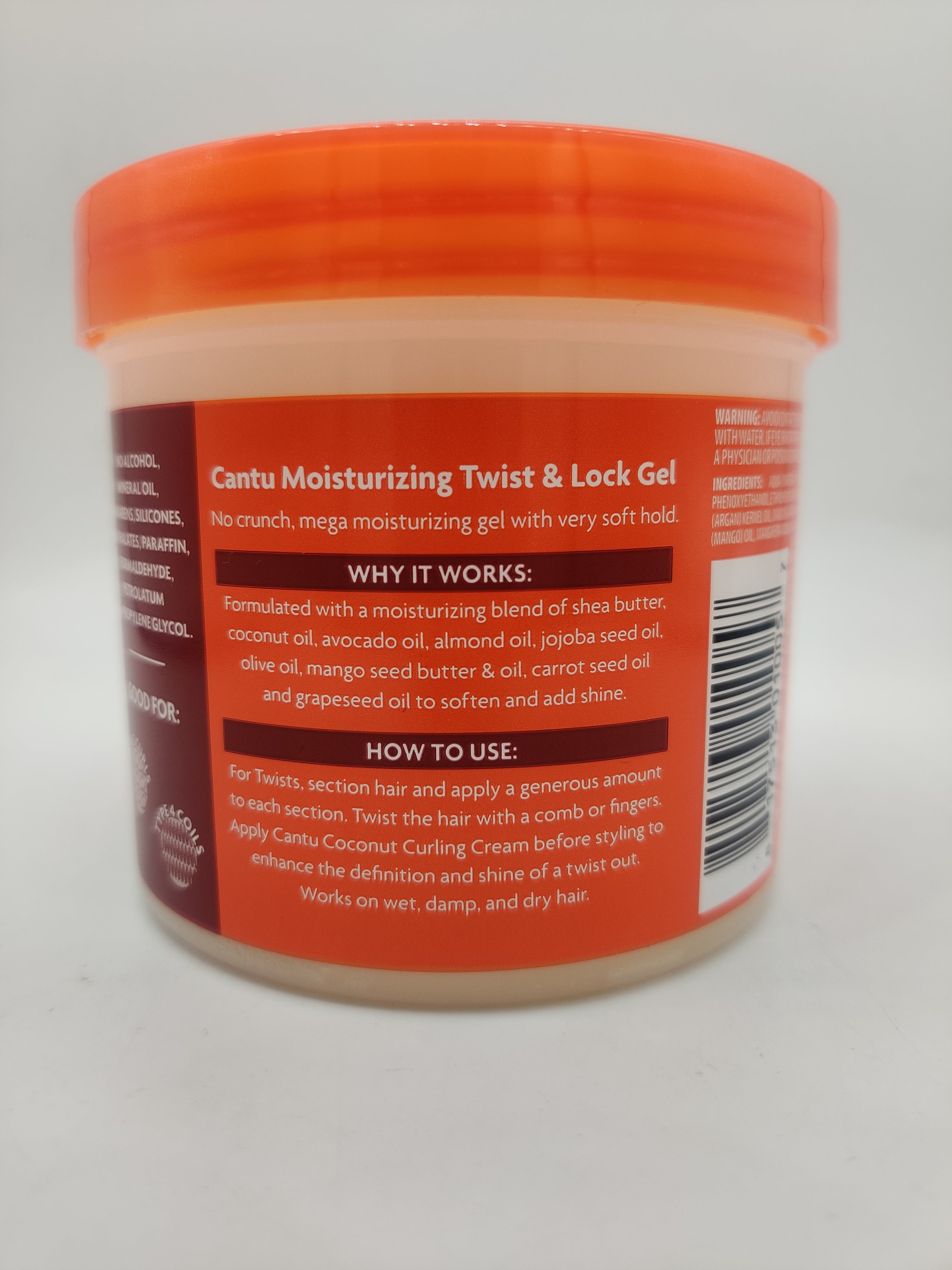 Cantu Twist & Lock Styling & Moisturizing Hair Gel (370g) Cantu