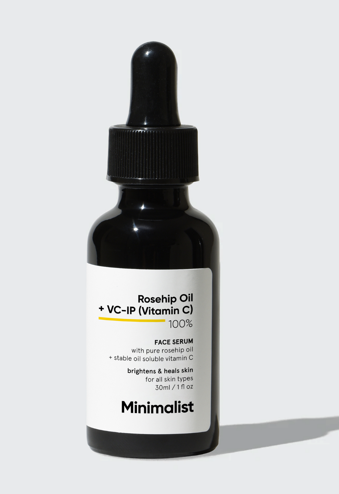 Minimalist Rosehip oil + VC-IP (Vitamin C) 100% Face Serum (30ml) Minimalist