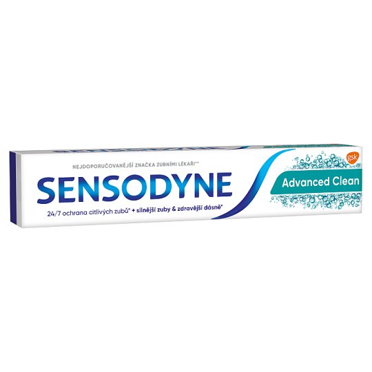 Sensodyne Advanced Clean Toothpaste with Fluoride 75ml Sensodyne