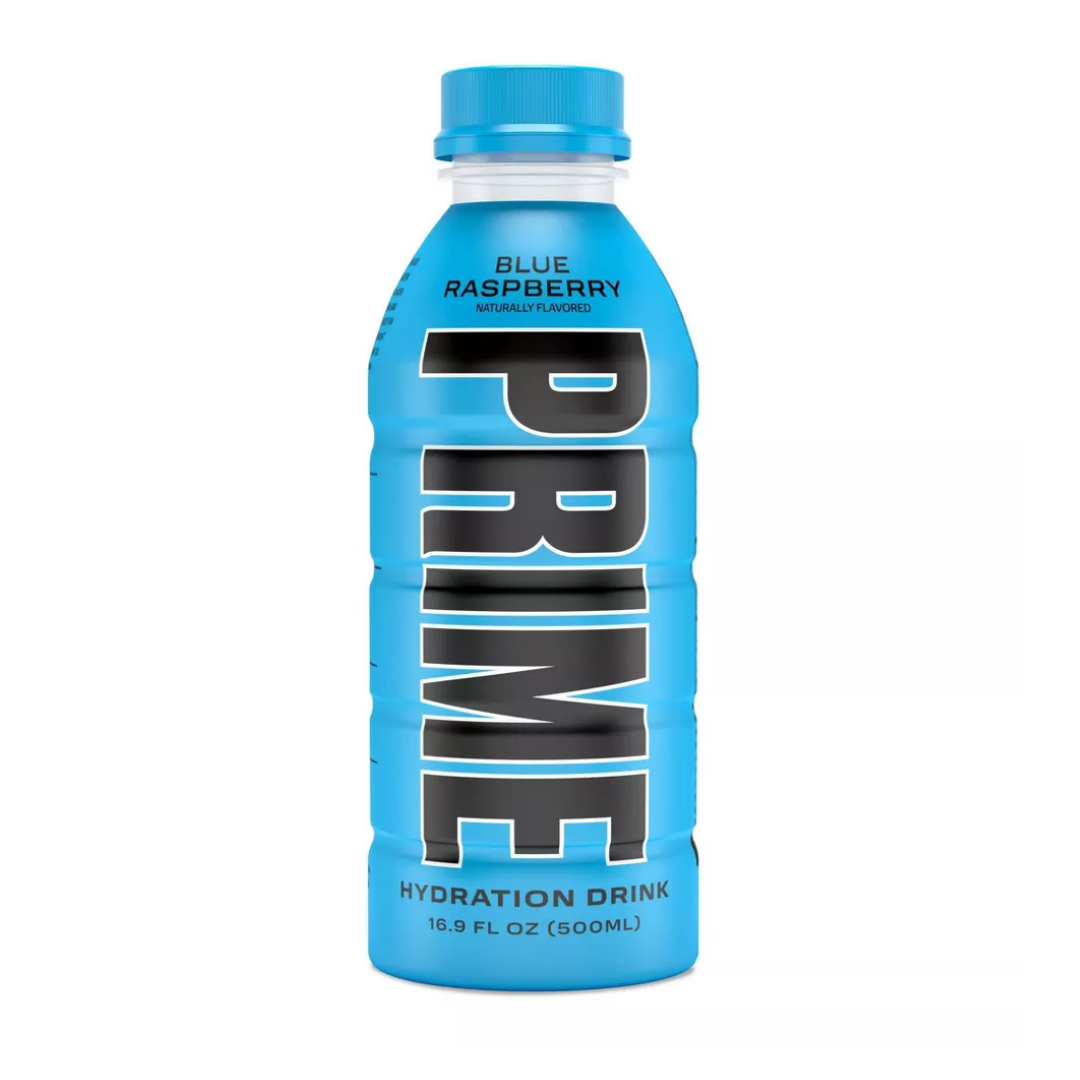 PRIME Hydration Drink Blue Raspberry (500 ml) Drink Prime