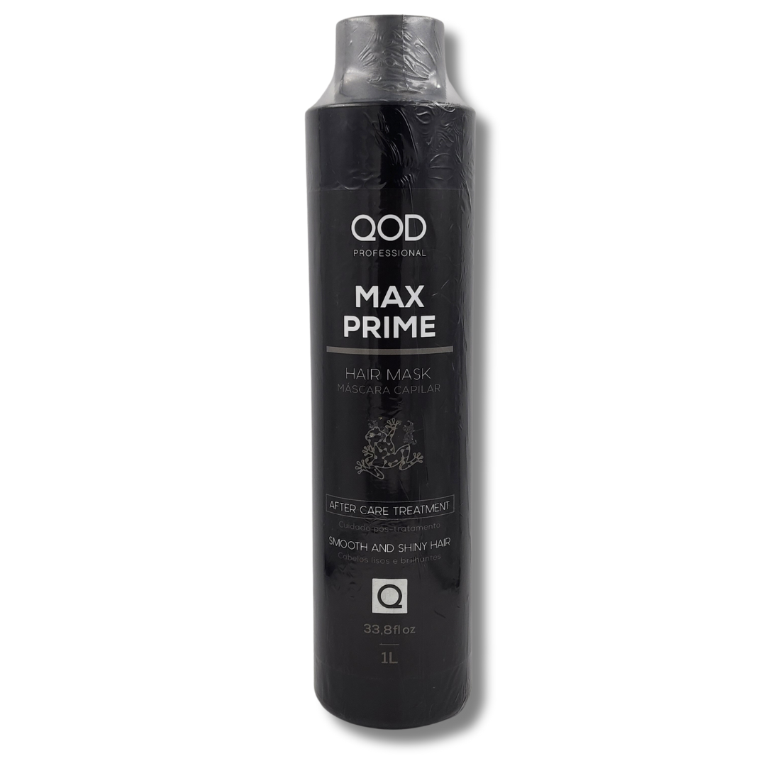 Qod Professional Max Prime Smooth And Shiny Hair After Treatment Hair Mask (1L) Qod Professional