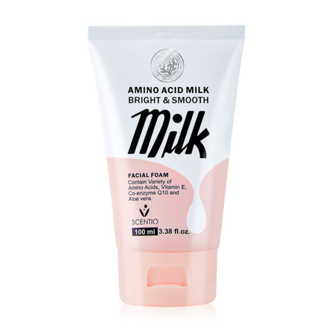 Scentio Amino Acid Milk Facial Foam (100ml) Beautiful