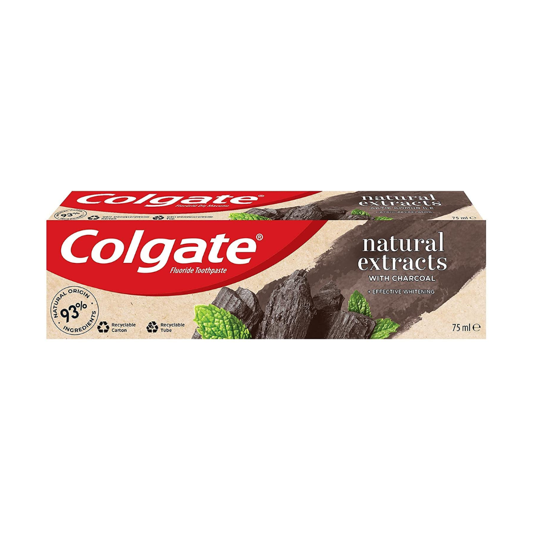 Colgate Natural Extracts Deep Clean with Activated Charcoal Toothpaste (75 ml) Colgate
