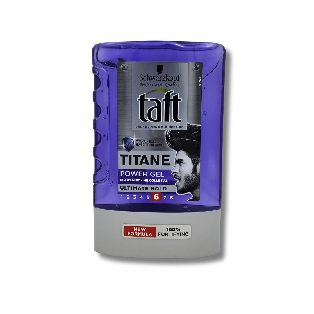 Schwarzkopf Taft - Titane Power - Hair Styling Gel - (300 ml) Schwarzkopf