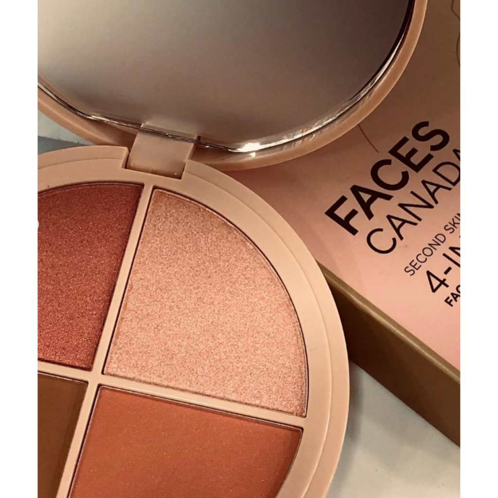 Faces Canada Second Skin4 in 1 Face Palette (14.5g) Faces Canada
