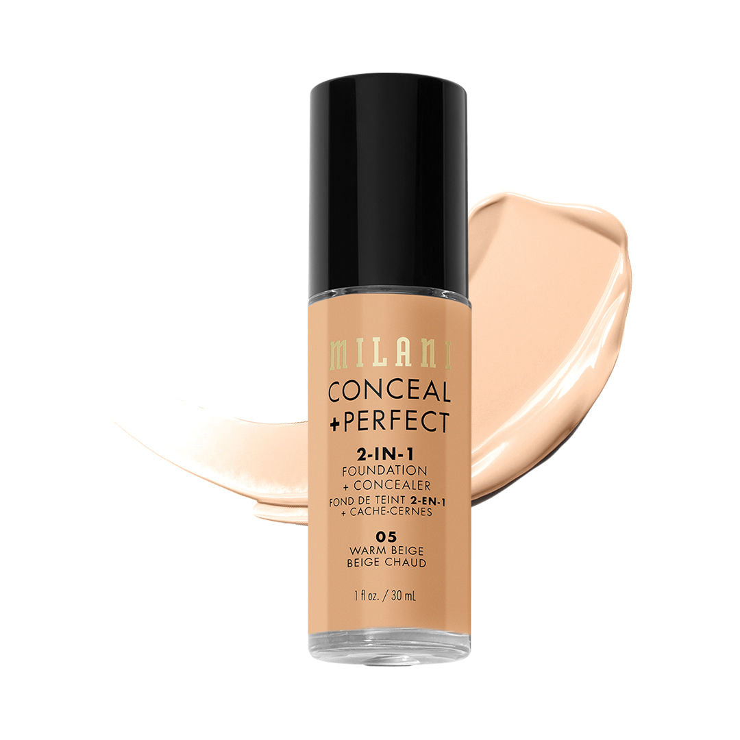 Milani Conceal + Perfect 2-In-1 Foundation + Concealer (30ml) Milani