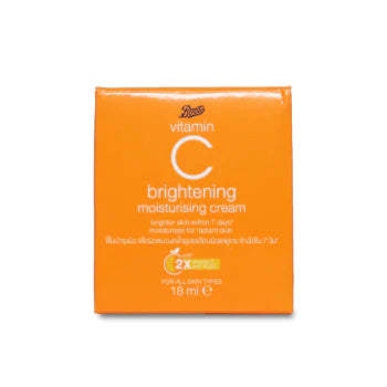 Boots Vitamin C Brightening Moisturising Cream (18ml) Boots