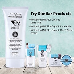 Scentio Organic Milk Plus Skin Refining & Whitening Scrub (100ml) Scentio