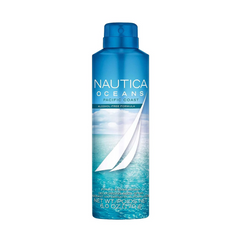 Nautica Oceans Pacific Coast Deodorizing Body Spray (170g) Beautiful