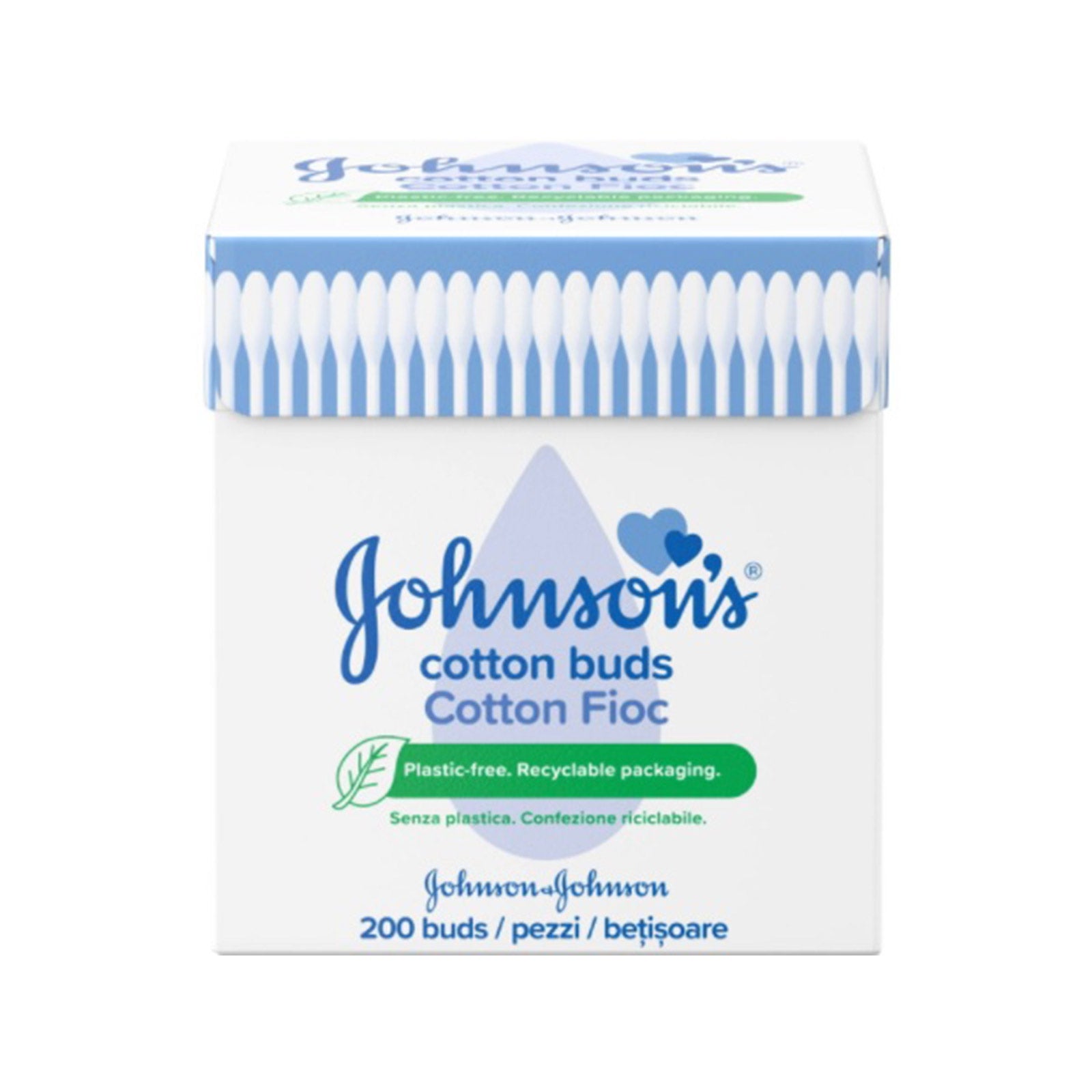 Johnson & Johnson Baby Cotton Buds (200 Buds) Beautiful