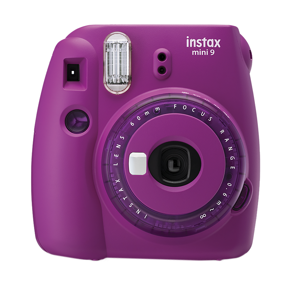 Fujifilm Instax Mini 9 Delight Box Instant Camera with 10 Instant Films (Clear Purple) Fujifilm
