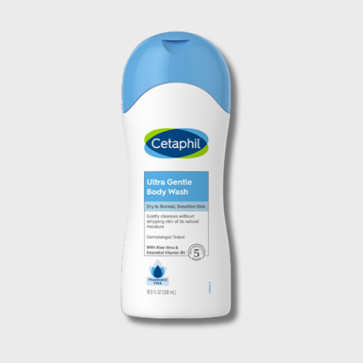 Cetaphil Ultra Gentle Fragrance Free Body Wash (500 ml) Cetaphil
