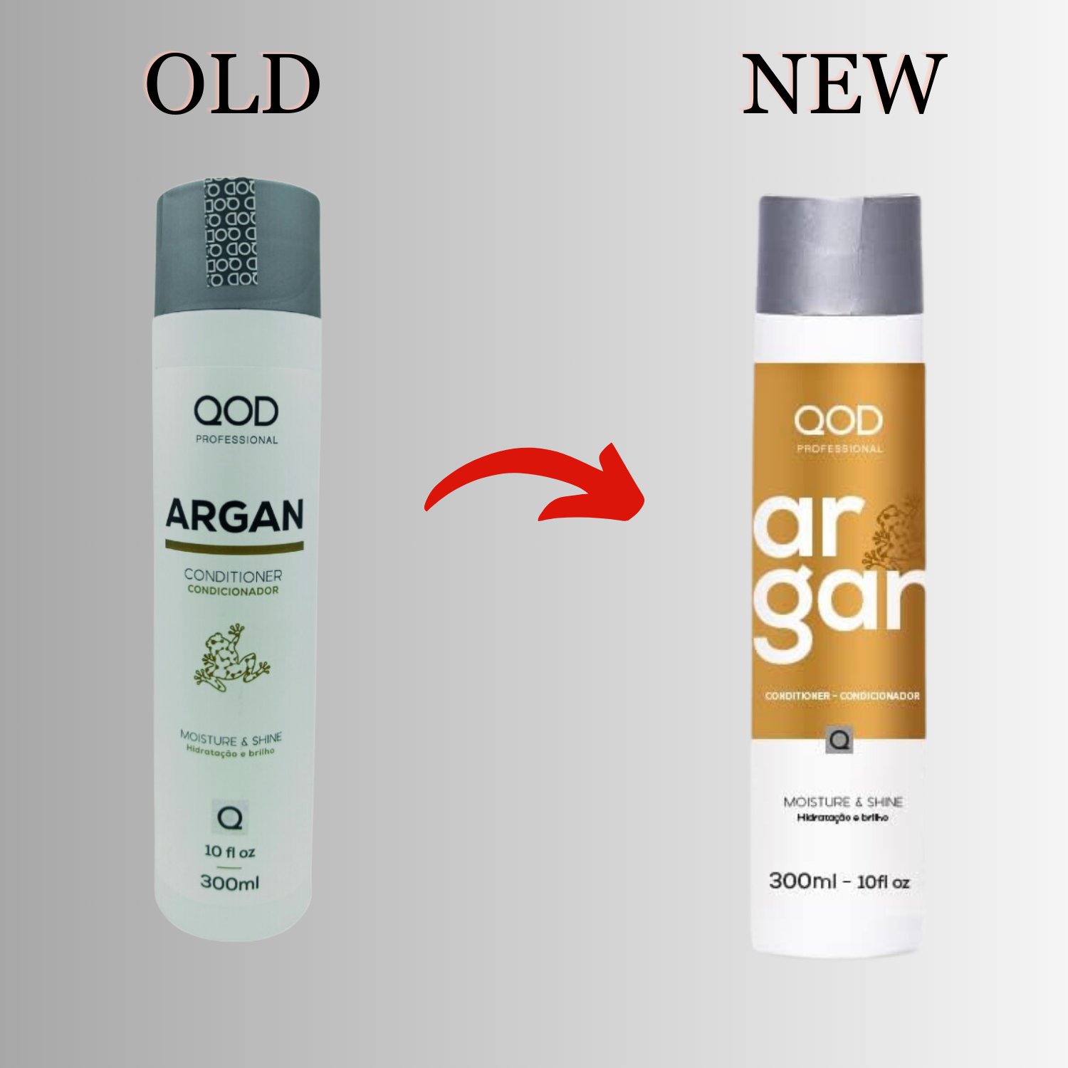 Qod Professional Argan Moisture & Shine Conditioner (300 ml) Qod