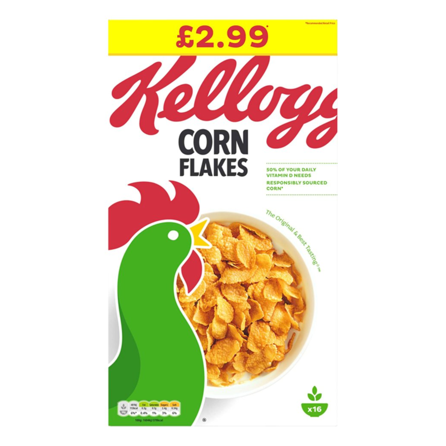 Kellogg's Corn Flakes Cereal (500g) Kellogg's