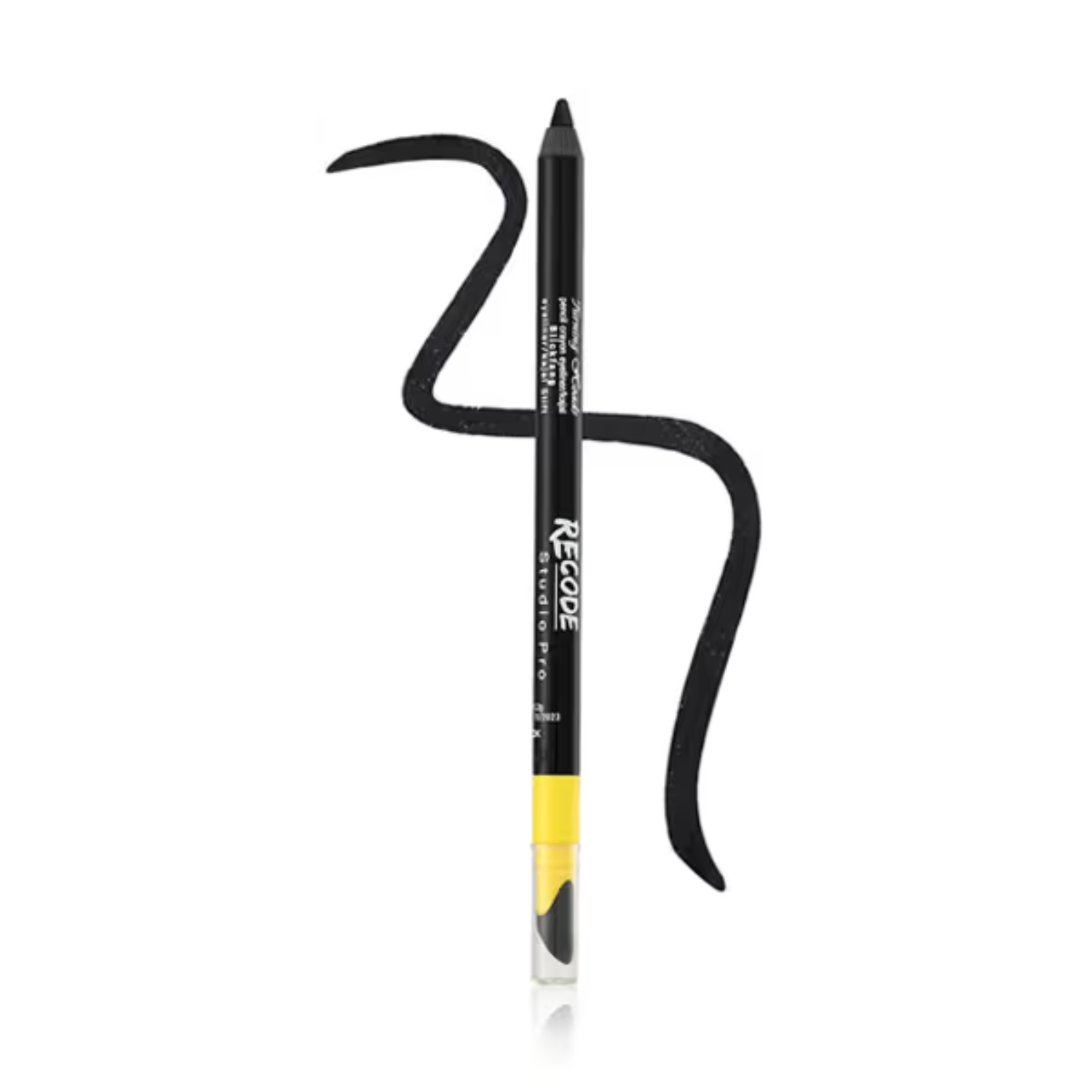 Recode Turning Heads Crayon Gel Eyeliner Cum Kajal Pencil - Black (1.2 g) Recode