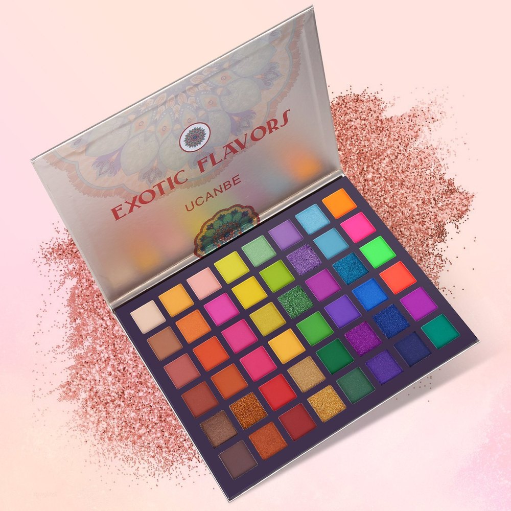 Ucanbe Exotic Flavors 48 Color Eyeshadow Palette (72g) Ucanbe
