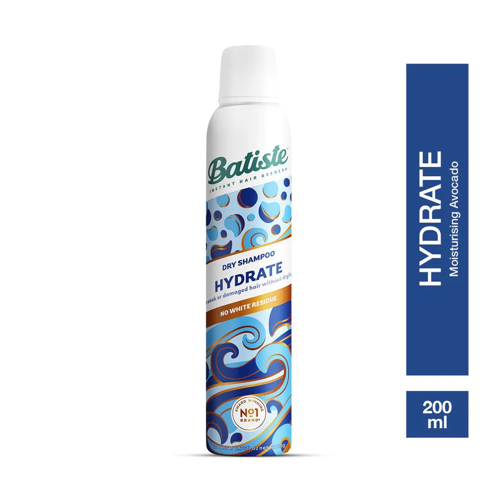 Batiste Hydrate Dry Shampoo (200ml) Batiste