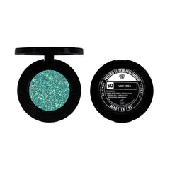 PAC Pressed Glitter Eyeshadow - 50 (Lime Soda) PAC