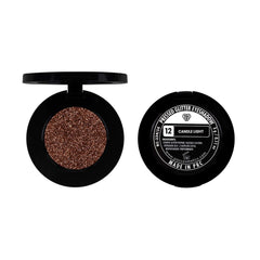 PAC Pressed Glitter Eyeshadow - 12 (Candle Light) PAC
