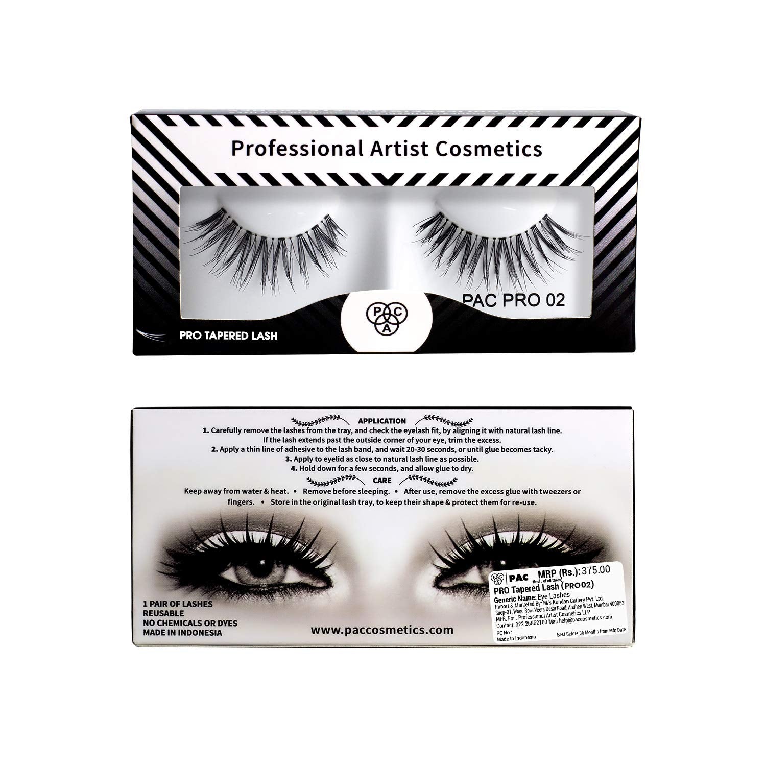 PAC PRO Tapered Lash (PRO02) PAC