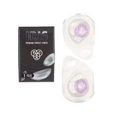 PAC IRIS Contact Lenses - Violet (1 Pair) PAC