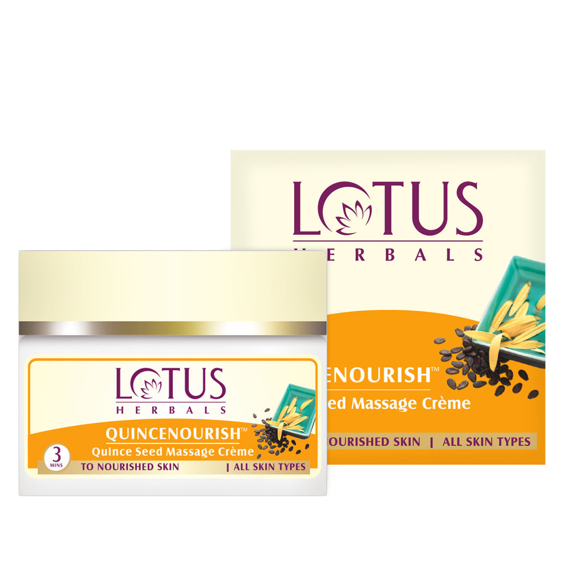Lotus Herbals Quincenourish Quince Seed Massage Cream (50 g) Lotus Herbals