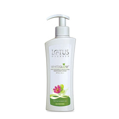 Lotus Herbals Whiteglow Skin Whitening & Brightening Hand & Body Lotion SPF 25 PA+++ (300 ml) Lotus Herbals