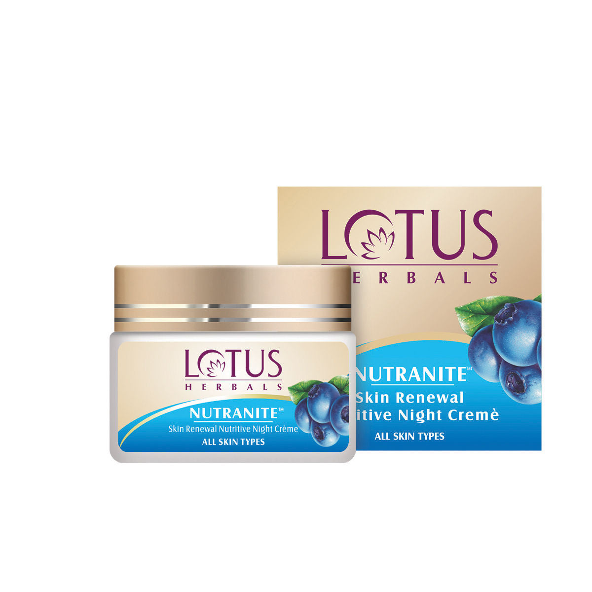 Lotus Herbals Nutranite Skin Renewal Nutritive Night Cream (50 g) Lotus Herbals