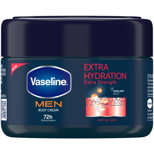 Vaseline Men Extra Hydration Body Cream (250 ml) Vaseline