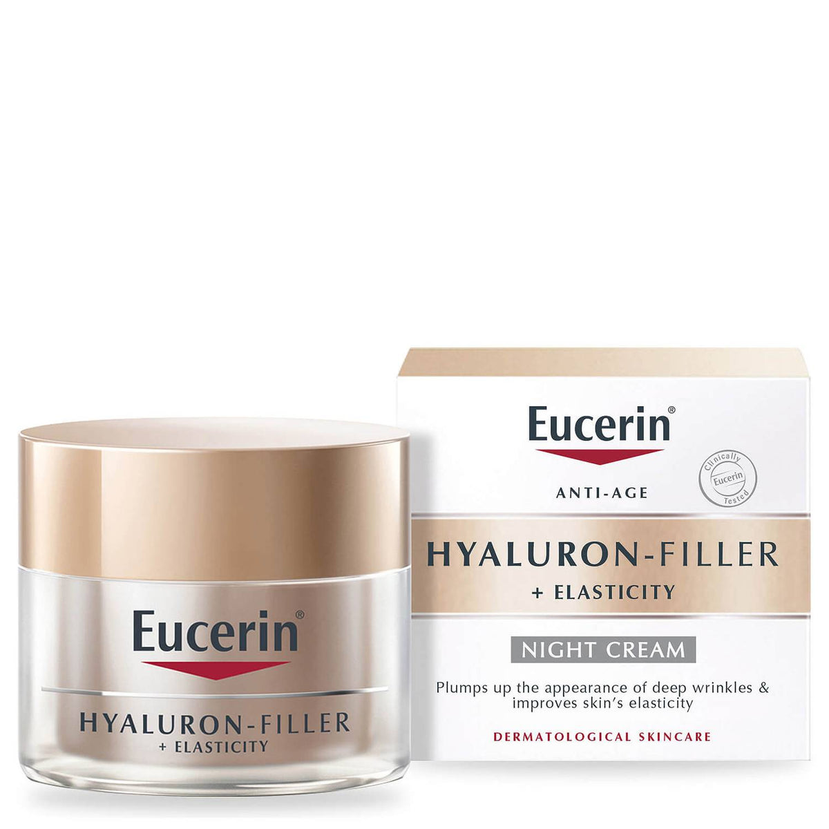 Eucerin Anti-Age Night Cream Hyaluron - Filler + Elasticity (50ml) Eucerin