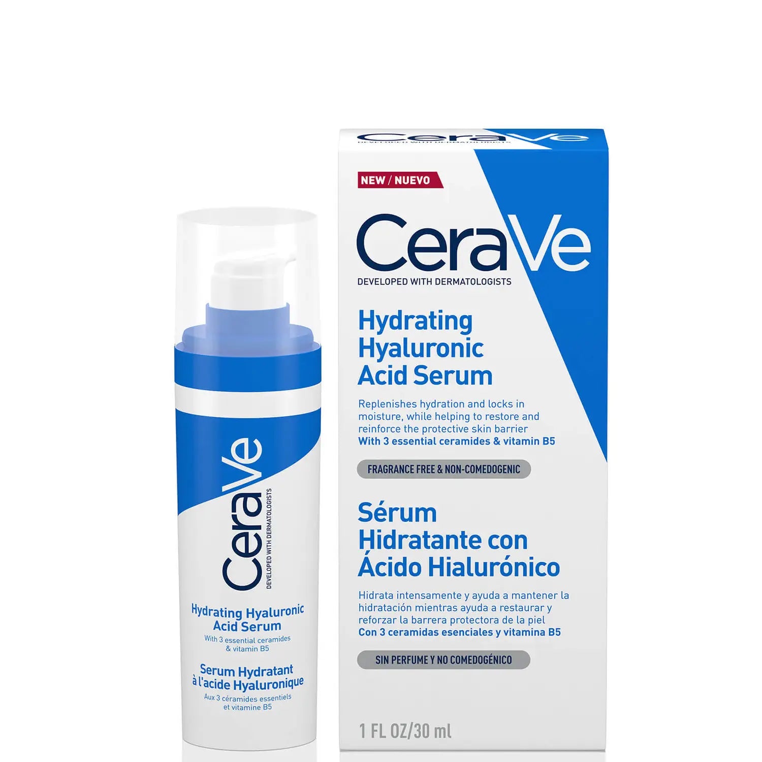 CeraVe Hydrating Hyaluronic Acid Serum (30 ml) CeraVe