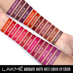 Lakme Absolute Matte Melt Liquid Lip Color (6ml) Lakmé