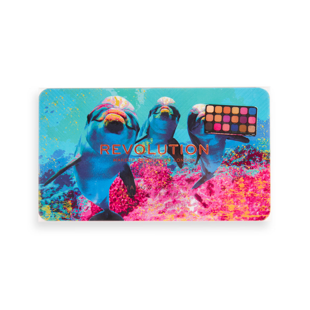Makeup Revolution Forever Flawless Hydra Dolphin Eyeshadow Palette Makeup Revolution