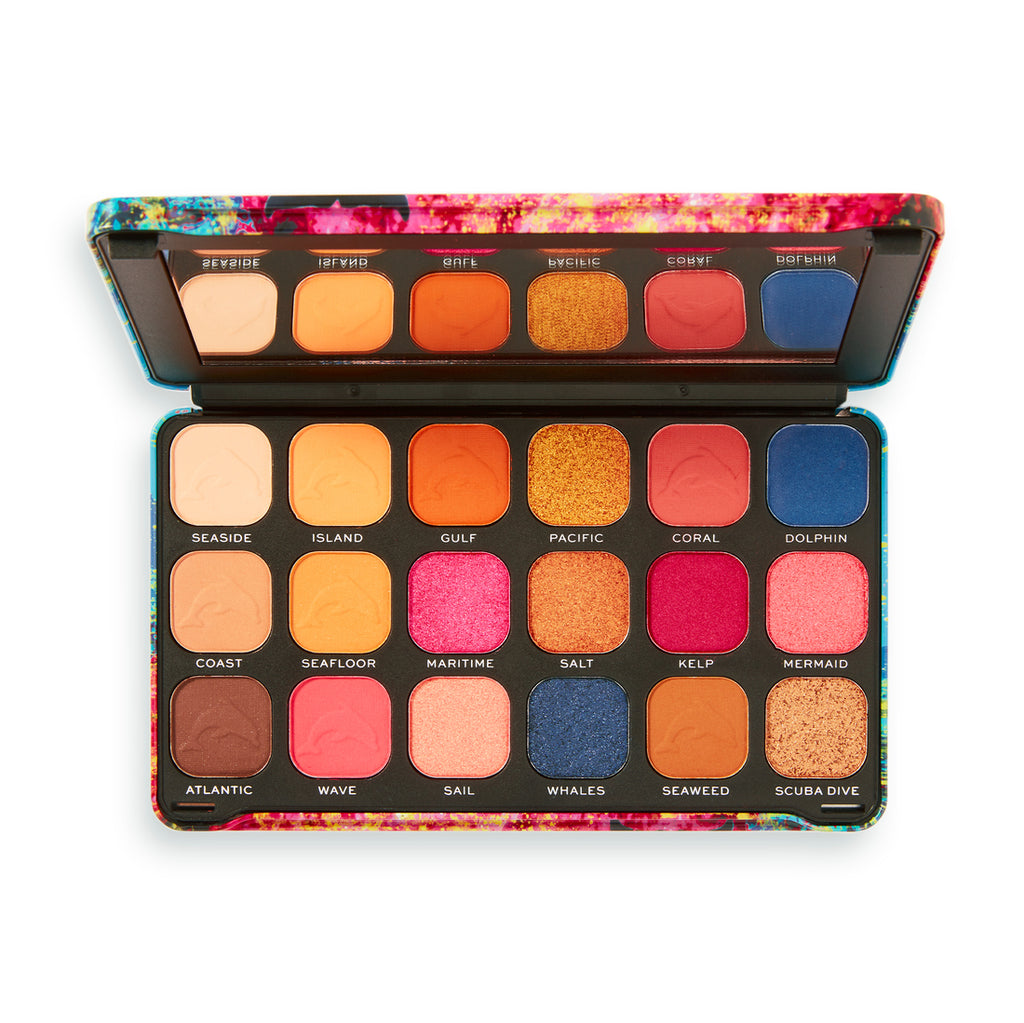 Makeup Revolution Forever Flawless Hydra Dolphin Eyeshadow Palette Makeup Revolution