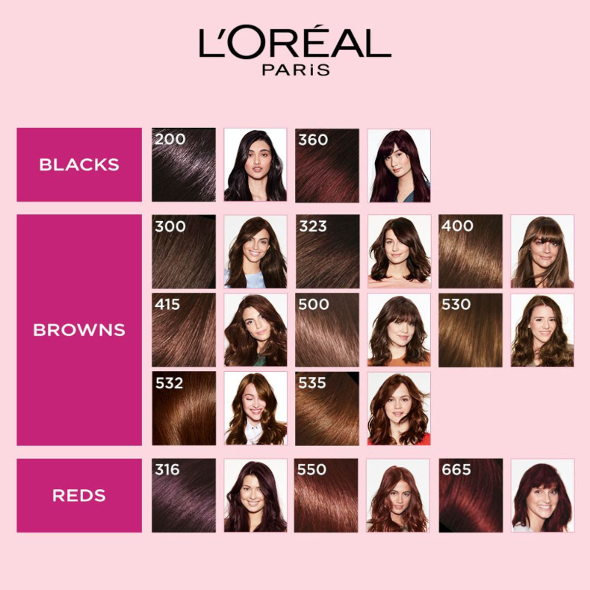 L'Oreal Paris Casting Creme Gloss Hair Color - Darkest Brown 300 (87.5 g + 72 ml) L'Oreal Paris