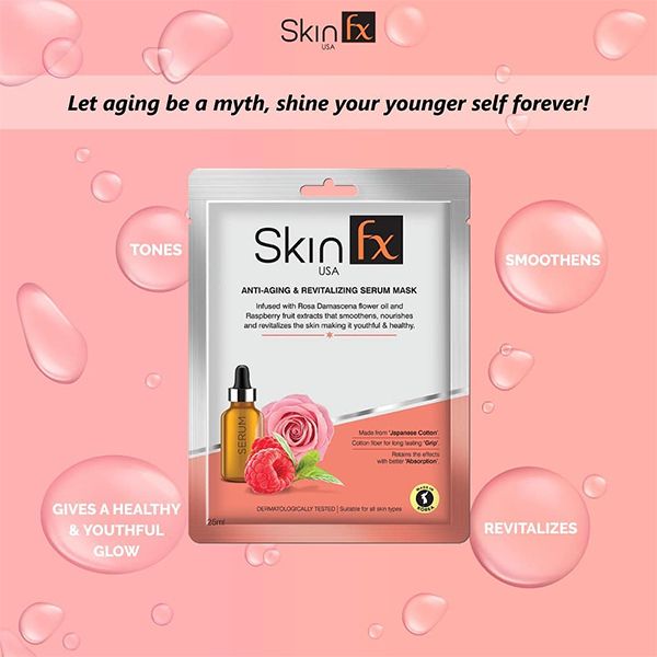 Skin FX Anti-Aging & Revitalizing Serum Mask (25 ml) Skin FX