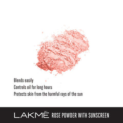 Lakme Rose Face Powder With Sunscreen (40g) Lakmé