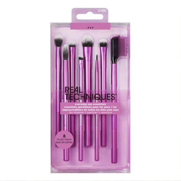 Real Techniques Everyday Eye Essentials Makeup Brush Kit Real Techniques