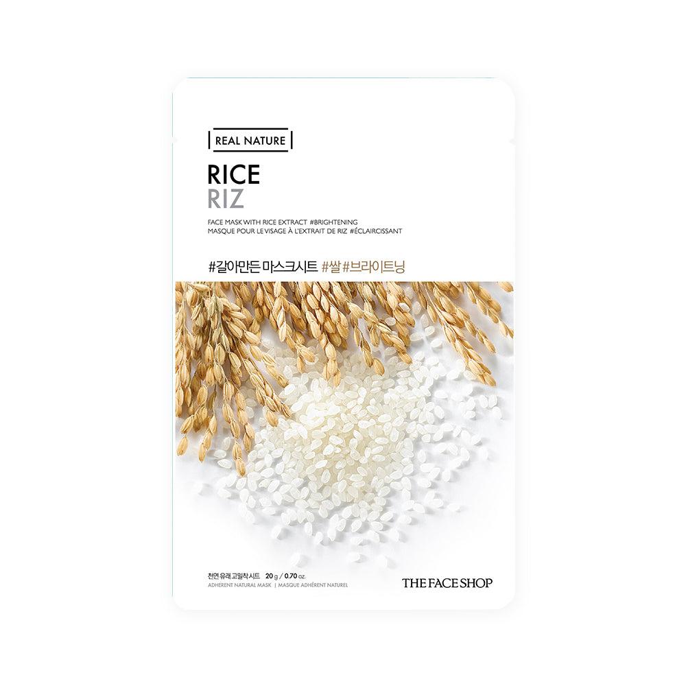 The Face Shop Real Nature Rice Face Mask (20 g) The Face Shop