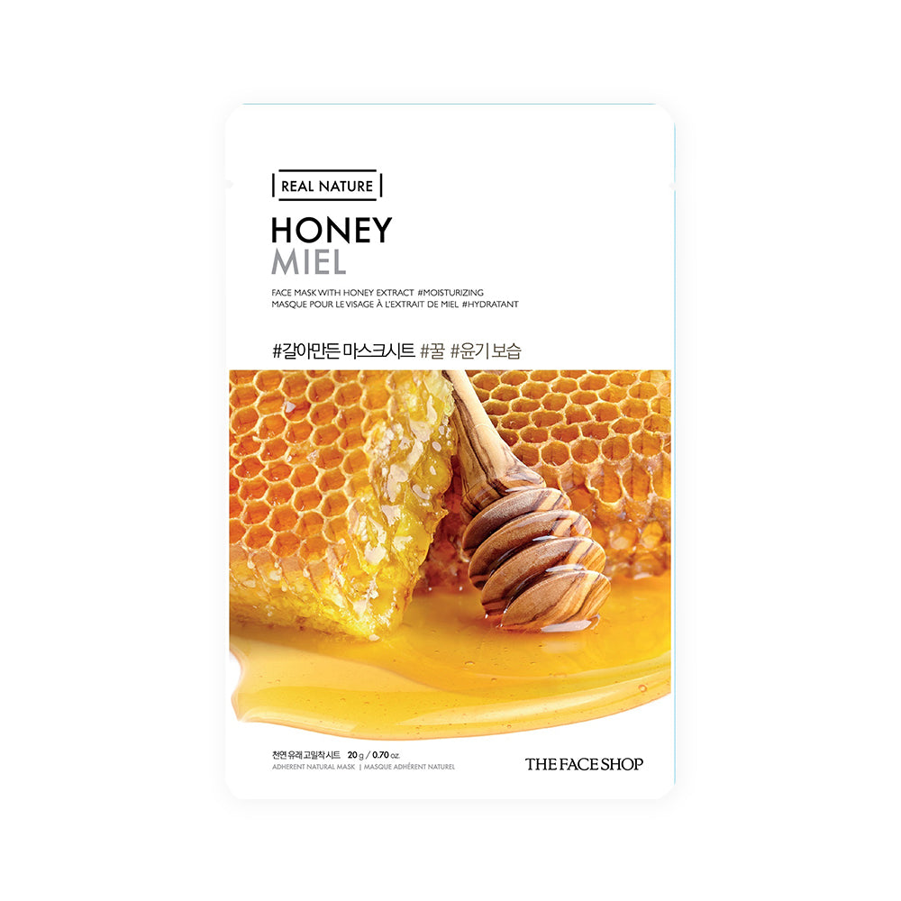 The Face Shop Real Nature Honey Face Mask (20 g) The Face Shop