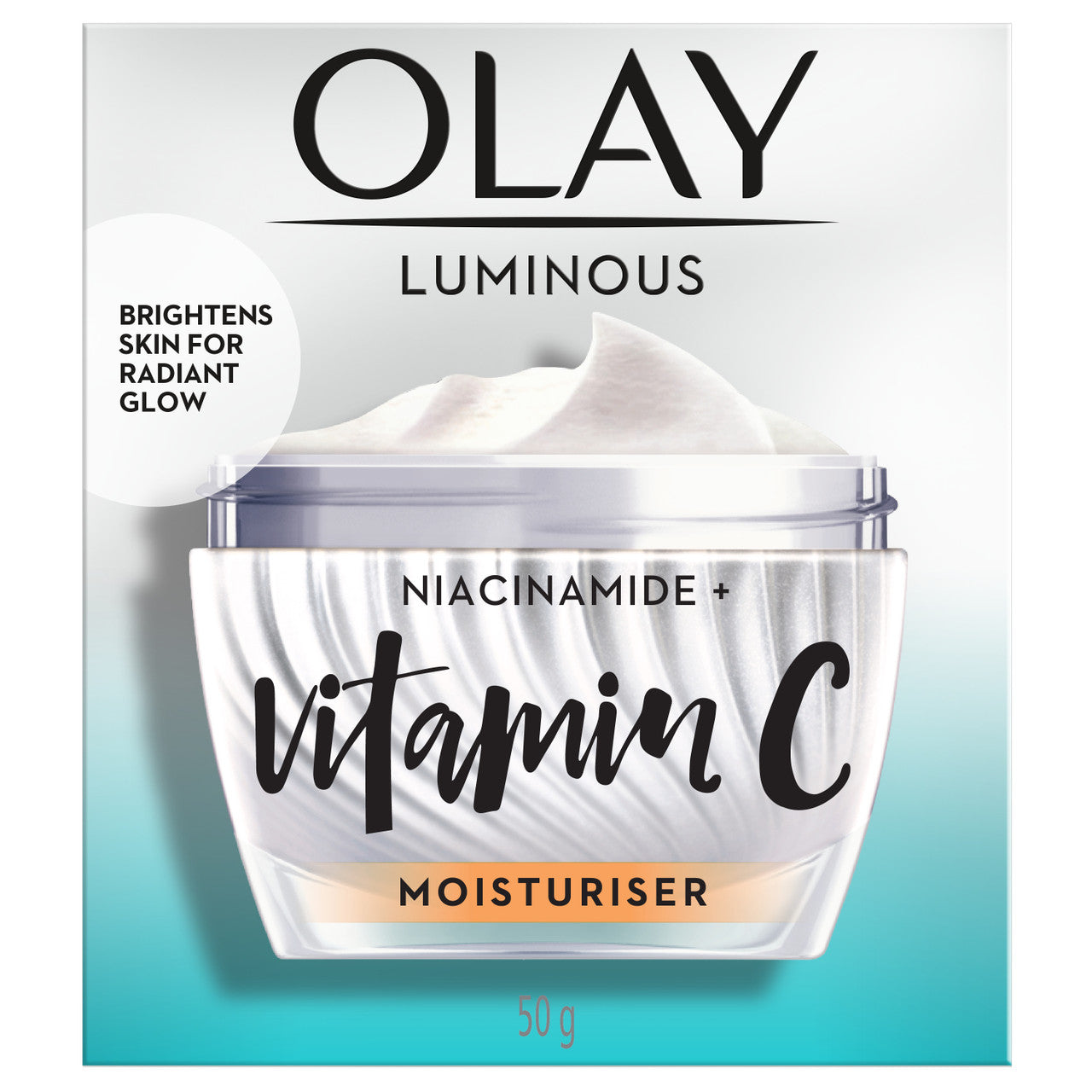 Olay Luminous Niacinamide + Vitamin C Face Cream Moisturiser (50g) Olay