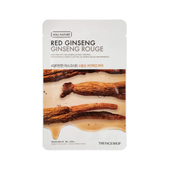 The Face Shop Real Nature Red Ginseng Face Mask (20 g) The Face Shop
