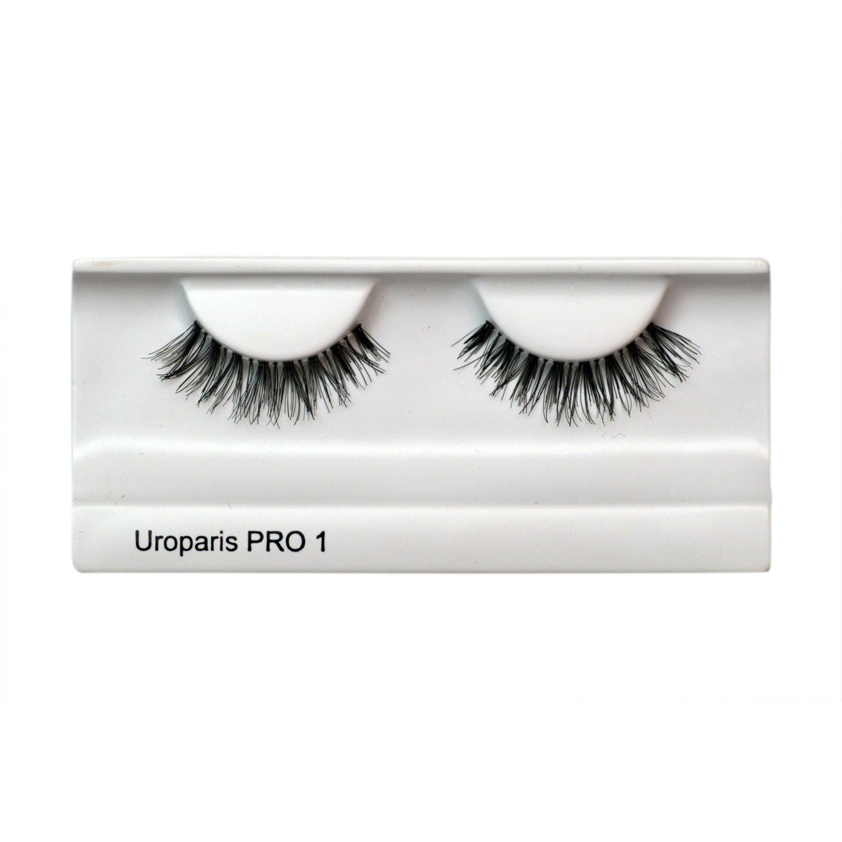 Uroparis False Eyelashes Pro 1 Black (1 pair) Uroparis