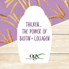 OGX Biotin & Collagen  Shampoo + Conditioner  (385 ml + 385 ml) OGX
