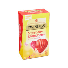 Twinings Strawberry & Raspberry 20 teabags (40gm) Twinings