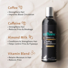 Mcaffeine Naked & Raw Cappuccino Coffee Conditioner (250 ml) Mcaffeine