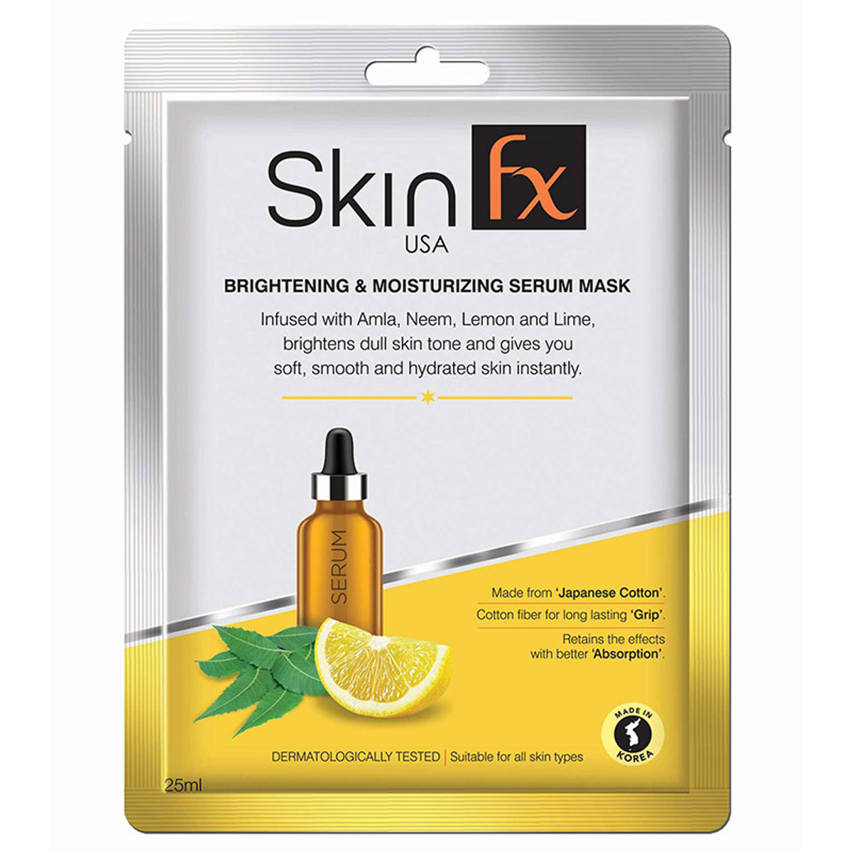 Skin FX Brightening & Moisturizing Serum Mask (25 ml) Skin FX