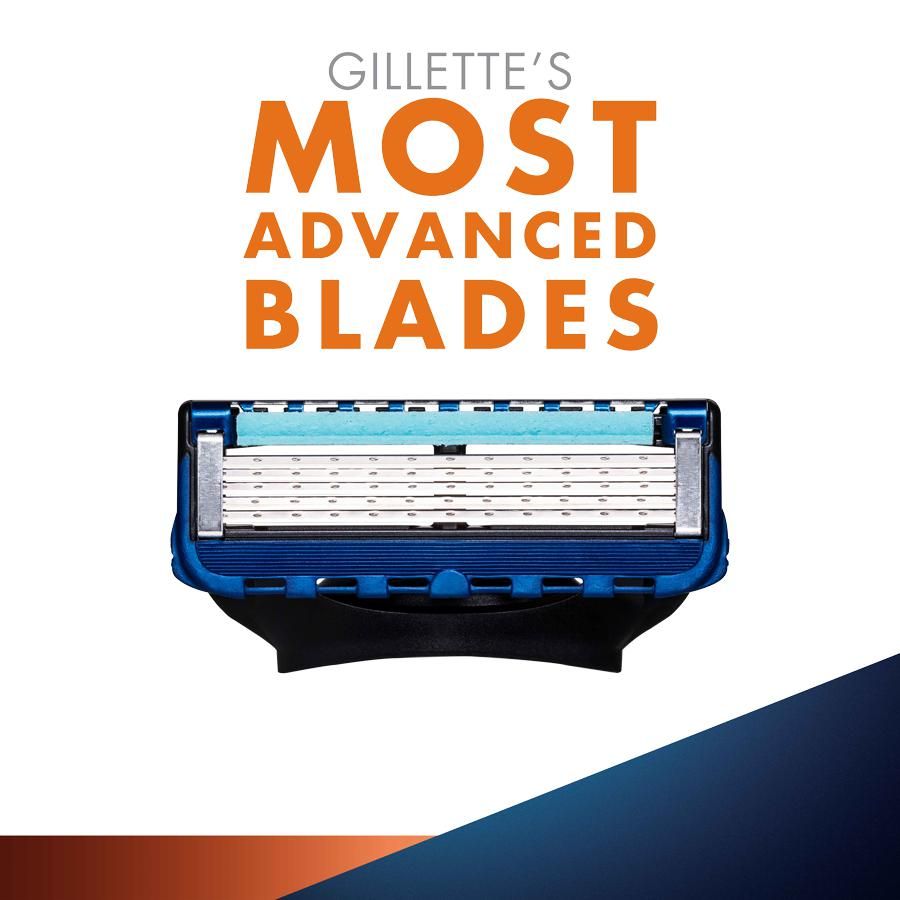 Gillette Fusion 5 Proglide Shaving Razor Blades (2 Cartridges) Gillette