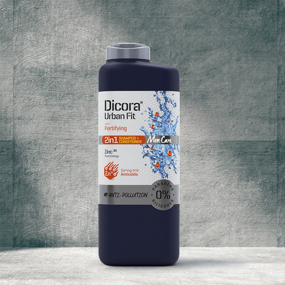 Dicora Urban Fit Fortifying 2 In 1 Shampoo + Conditioner (400 ml) Dicora Urban Fit