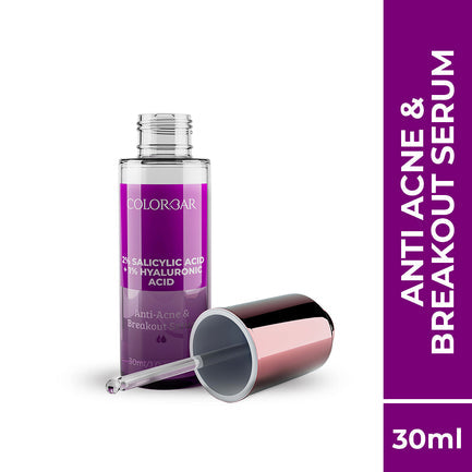 Colorbar Anti-Acne & Breakout Serum (30ml) Colorbar